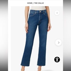 Joe’s Jeans Callie High Rise Cropped Bootcut WORN ONCE